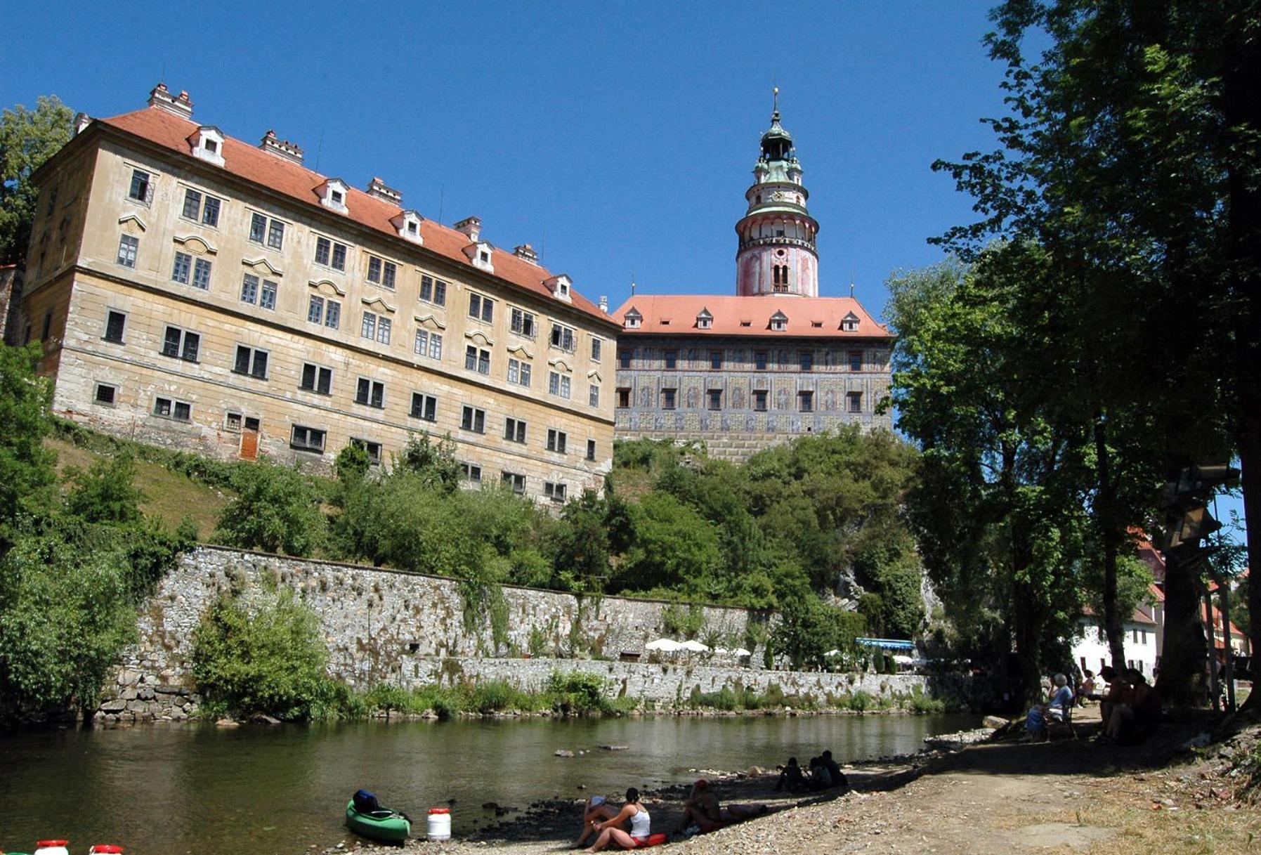 Penzion Na Ostrove Cesky Krumlov Luaran gambar