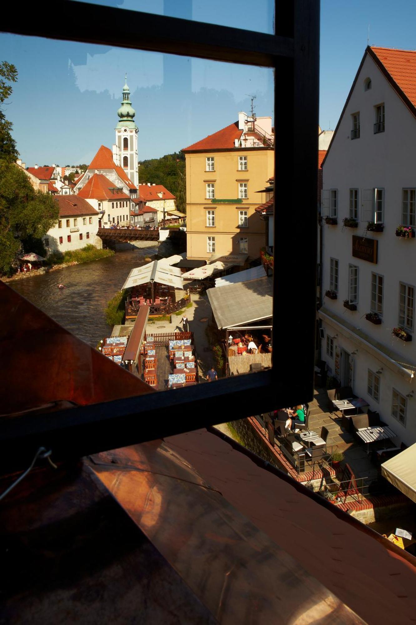 Penzion Na Ostrove Cesky Krumlov Luaran gambar
